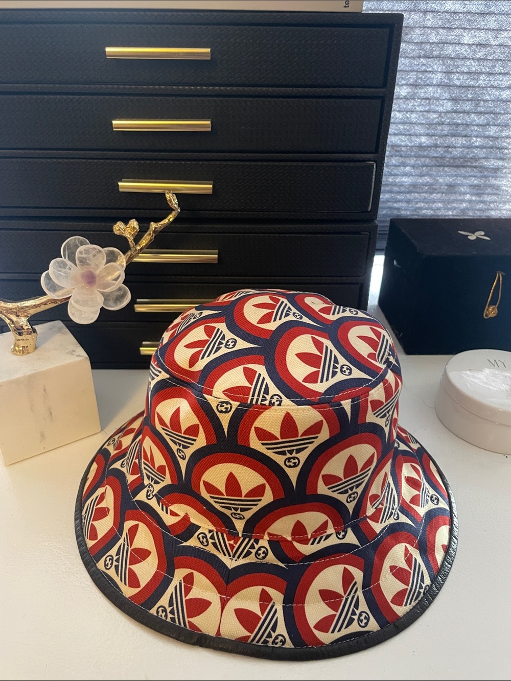 Gucci x Adidas bucket hat